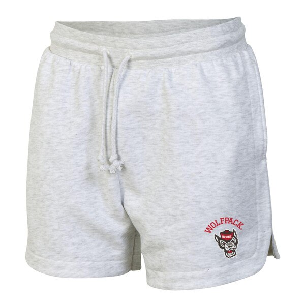 Grey Ladies Fleece Shorts - Wolfpac